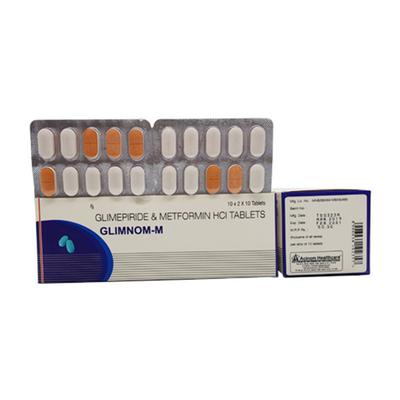 GLIMNOM M Tablet 10's - Diabetes-Ant