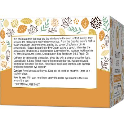 Mom & World Radiant Boost Under Eye Cream 30 gm - Kajal & Kohls