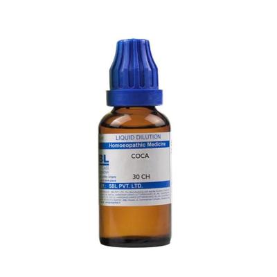 SBL Coca 1M Liquid 30 ml - Dilutions