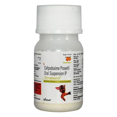 TIMEBOND ORANGE FLAVOUR Drops 10ml - Bacterial Infections-Cep