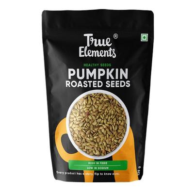 True Elements Roasted Pumpkin Seeds 125 gm - Nutritional Bars