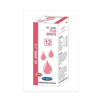 Dr.John's J 12 Itch Drops 30 ml - Homeopathic Drops