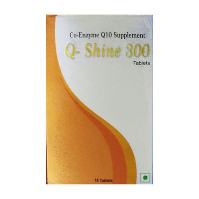 Q SHINE 300 Tablet 15's - Supplements-Sup