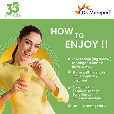 Dr. Morepen Natural Collagen Builder Powder 250 gm - Hair & Skin