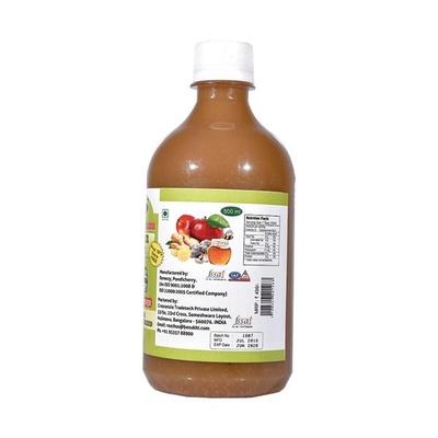 Drnatcure Apple Cider Vinegar Blended with Ginger, Garlic, Lemon, Honey (Heartcare) 500 ml - Apple Cider Vinegars