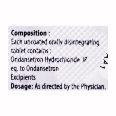 ONTTRION 4mg Tablet 10's - Vomitting/Emesis-Ant
