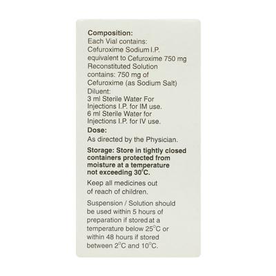 Altacef 750mg Injection 1's - Bacterial Infections-Cep
