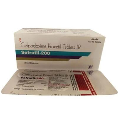 SEFROTIL 200mg Tablet 10's - Bacterial Infections-Cep