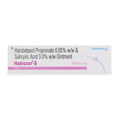 Habiccor S Ointment 15gm - Skin Infections-Toc
