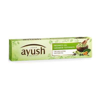 Lever Ayush Freshness Gel Cardamom Toothpaste 80 gm - Toothpaste