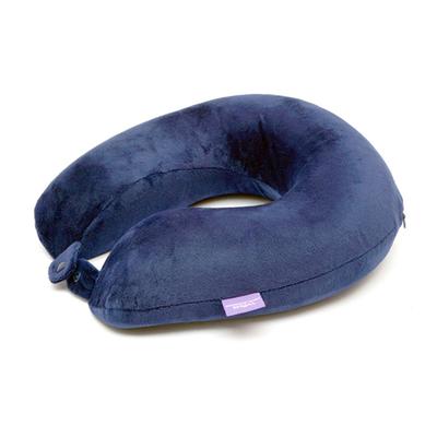 VIAGGI Memory Foam Travel Neck Pillow - Navy Blue - Others Ortho Supports