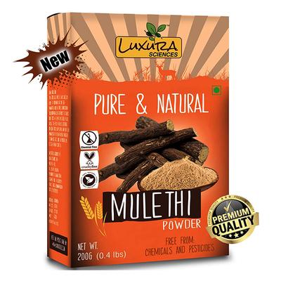 Luxura Sciences Pure & Natural Mulethi Powder 200 gm - Skin-Treatment