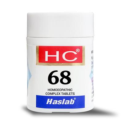 Haslab HC 68 (Homeopathic Complex) Tablet 20 gm - Homeopathic Complex Tablet