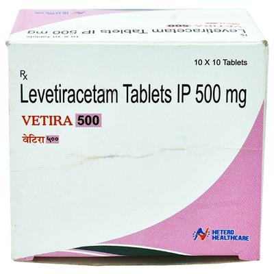 VETIRA 500 Tablet 10's - Epilepsy/Convulsion-Ant