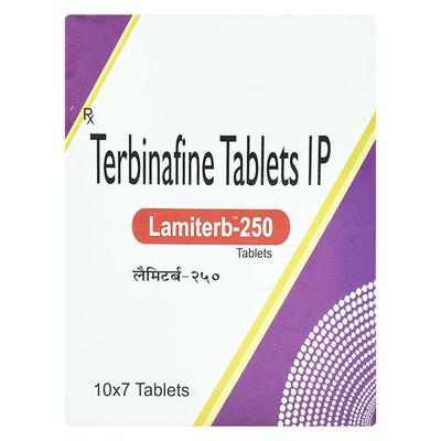 Lamiterb 250mg Tablet 7'S - Fungal Infections-Anf