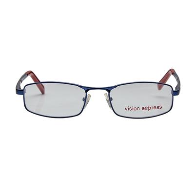 Vision Express 12004 Blue Rectangle Eyeglasses (Including UV Blue Lens) 1's - Wearables Eye Glasses
