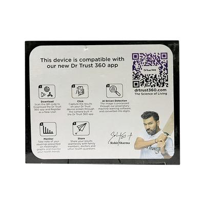 Dr Trust BP Check Digital Blood Pressure Monitor - White (110W) - Health Monitors And Equipment