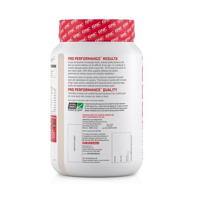 GNC Pro Performance 100% Whey Protein - Chocolate Fudge Flavour 1 kg - Whey Proteins
