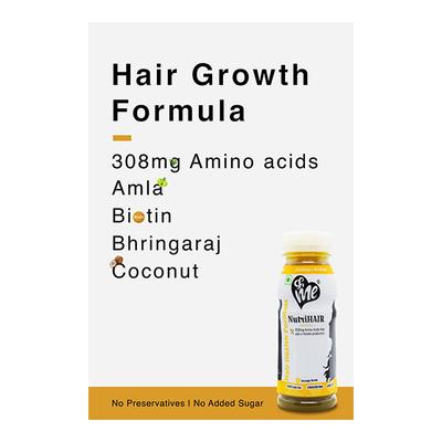 &Me Ayurveda & Nutrition NutriHair Drink - Orange (Pack of 30 x 200 ml) - Ayurvedic Juices
