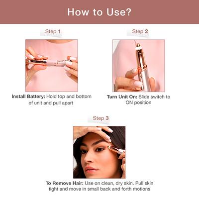 Flawless Brows - White - Hair Removal Accessories