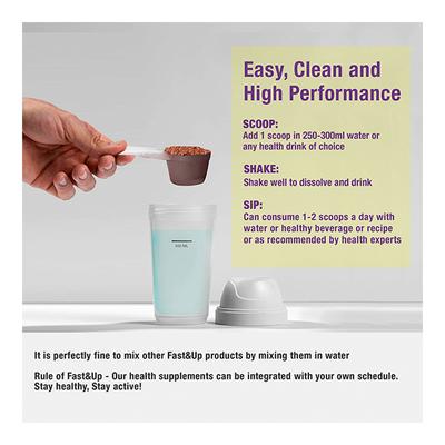 Fast&Up Plant Protein Weight Management Powder - Creamy Chocolate 450 gm - Weight Gain