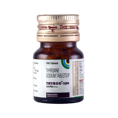 Thyrox 150mcg Tablet 100'S - Hypothyroidism