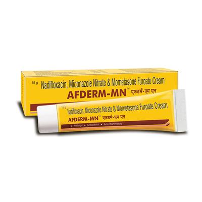 Afderm MN Cream 15gm - Fungal Infections-Taa