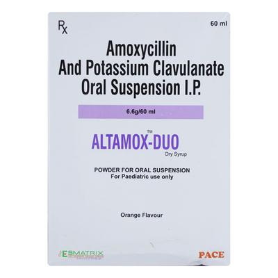 ALTAMOX DUO Dry Syrup 60ml - Bacterial Infections-Pen