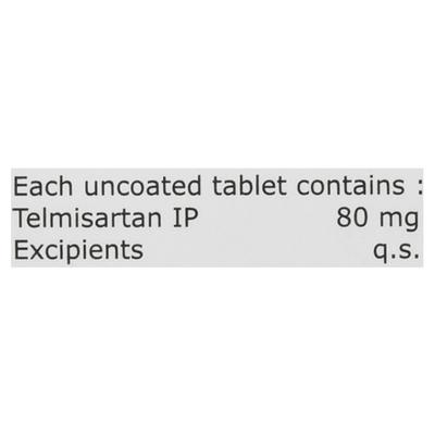 TELISMART 80 Tablet 10's - Hypertension-Ang
