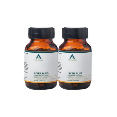 Age Ayurveda Liver Plus Veg. Capsule (Pack of 2 x 60's) - Speciality Medicines