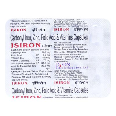 ISIRON Capsule 10's - Supplements-Vam
