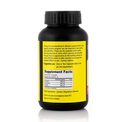 HealthVit Fitness BCAA Capsules 60's - Bcaa Supplements