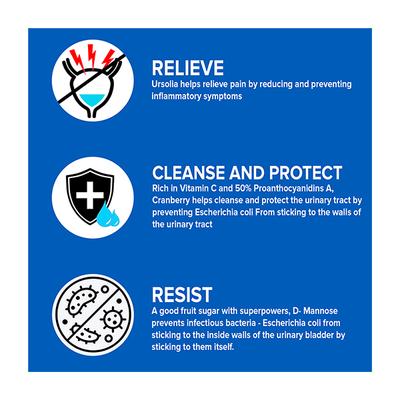 Chicnutrix Happee Natural UTI Management Effervescent Tablet - Strawberry Flavour (Pack of 2 x 10's) - Vital Health