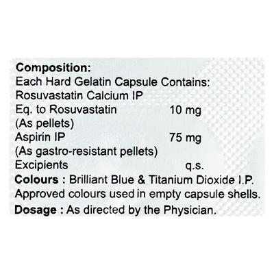 ADVASTAT ASP 10 Capsule 10's - Blood Clot-Ant