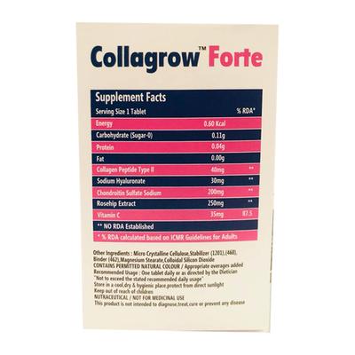 COLLAGROW FORTE Tablet 10's - Supplements-Vam