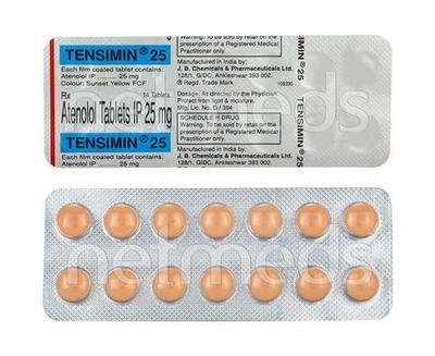 Tensimin 25mg Tablet 14'S - Hypertension-Bet