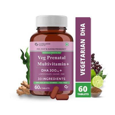 CF Veg Prenatal Multivitamin Veg Tablet 60's - Multi-Vitamins