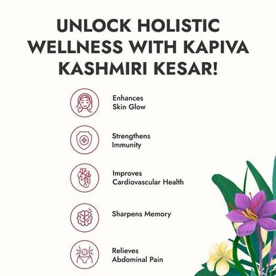 Kapiva Kashmiri Kesar 2 gm - Personal Care (Ayush)