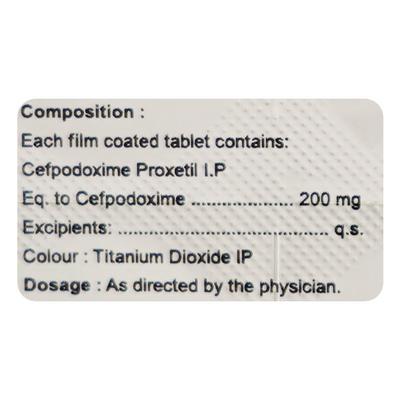 COXPOD 200 Tablet 10's - Bacterial Infections-Cep