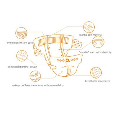 Daddy's Choice Tape Style Baby Diapers - (L) 48's - Diapers & Wipes