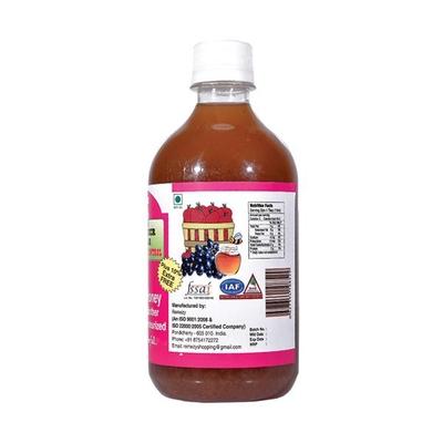 Zoe Apple Cider Vinegar Blended with Grape Juice, Honey 500 ml - Apple Cider Vinegars