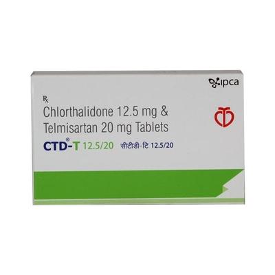 CTD T 12.5/20mg Tablet 10'S - Hypertension-Ang