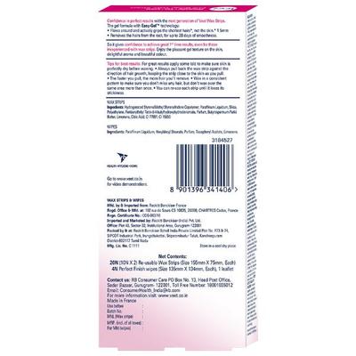 Veet Full Body Waxing Kit - Normal Skin Strips 20's - Shaving & Hair Removal