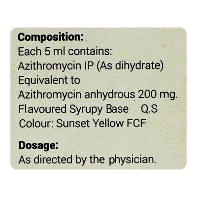 AZEFIL 200 Suspension 15ml - Bacterial Infections-Mac