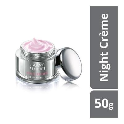 Lakme Absolute Perfect Radiance Skin Lightening/Brightening Night Creme 50 gm - Night Cream