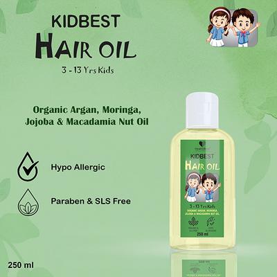 HealthBest Kidbest (3-13 Years) Hair Oil 250 ml - Baby Skin Care