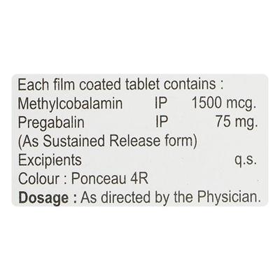Jneuron Tablet 10's - Neuropathic Pain-Dru