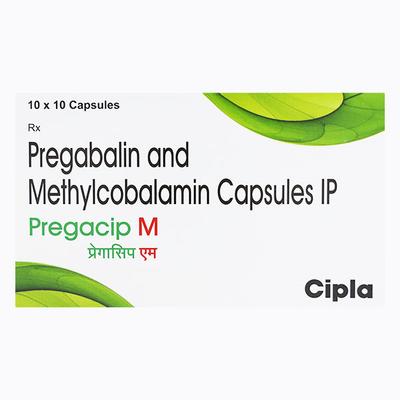 Pregacip M Plus Tablet 10'S - Neuropathic Pain-Dru