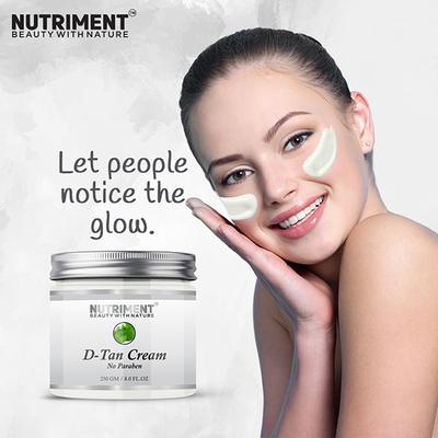 Nutriment De Tan Cream All Skin Type 250 gm - Lotions & Creams