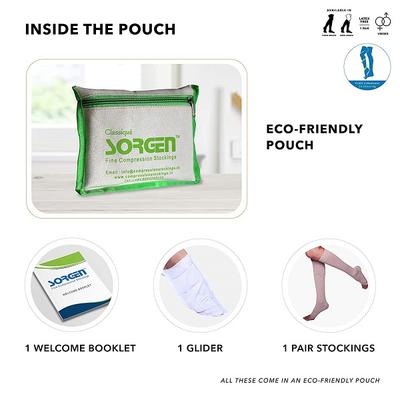 Sorgen Classique Medical Compression Stockings Class 2 Knee Length - Small 1's - Knee/Ankle/Leg/Foot Supports